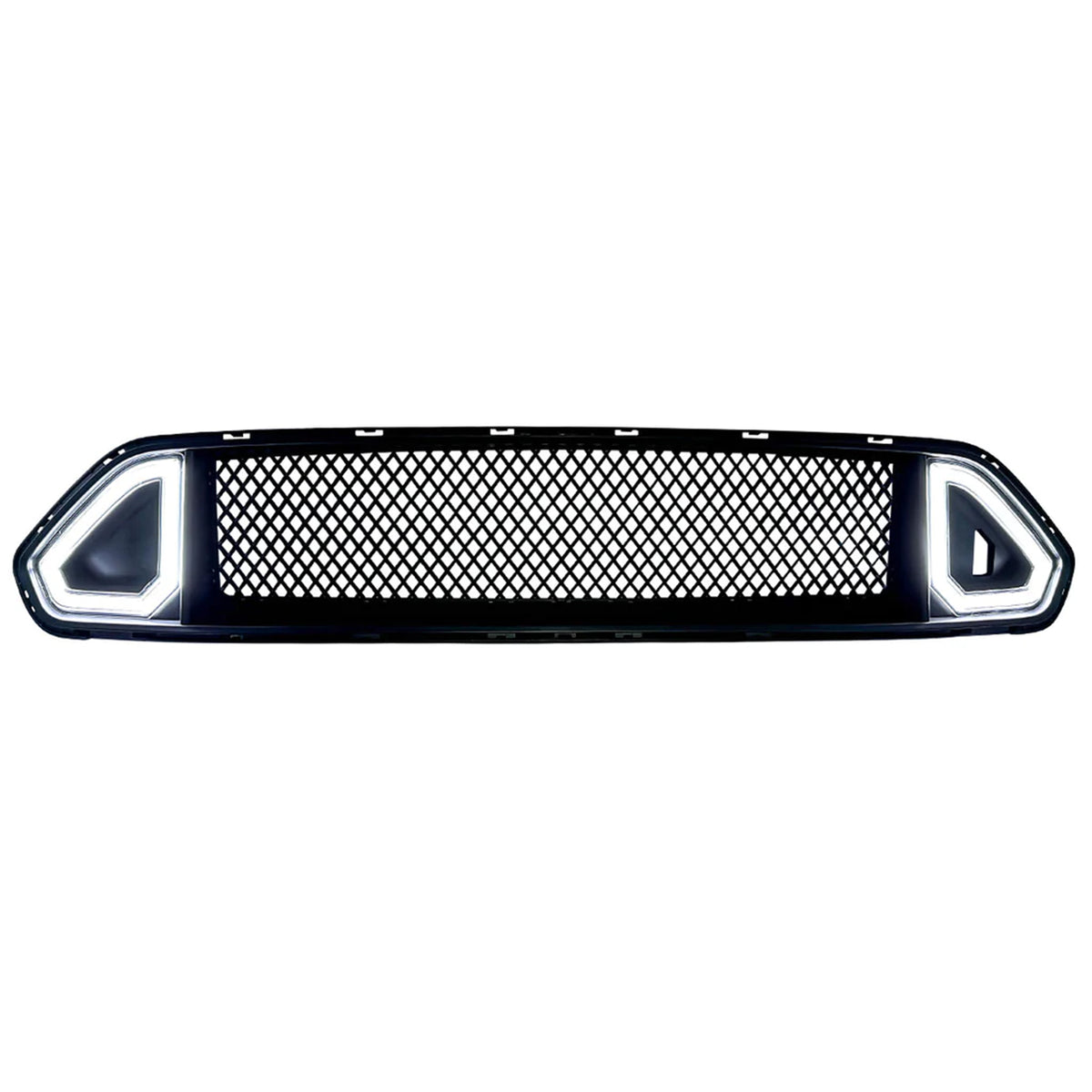 AMERICAN MODIFIED Front Mesh Grille w/ LED DRL for 18-21 Ford Mustangs(Open Box)