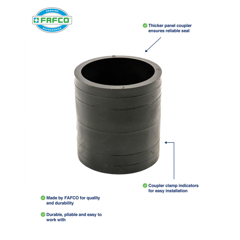 FAFCO 4x8ft Solar Pool Connected Tube (8 Pack) with Panel (8 Pack) & System Kits