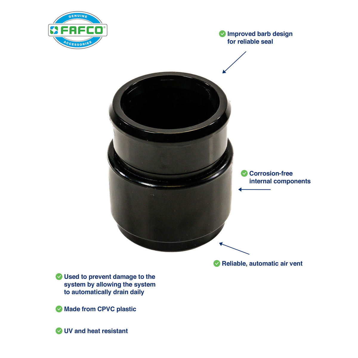 FAFCO 4x12ft Solar Pool Connected Tube (8 Pack) with Panel (8 Pack) & System Kit