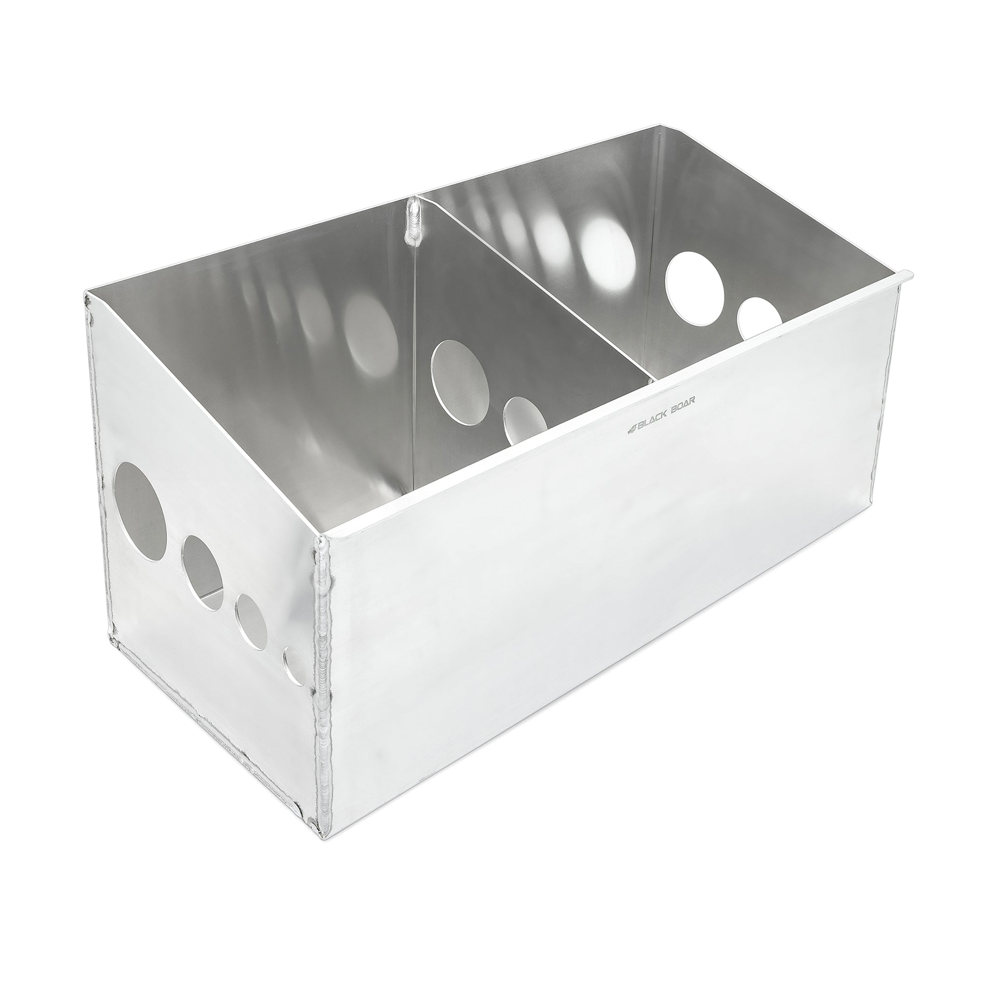 Camco Black Boar Aluminum Double Fuel Jug Storage Container for Enclosed Trailer - VMInnovations