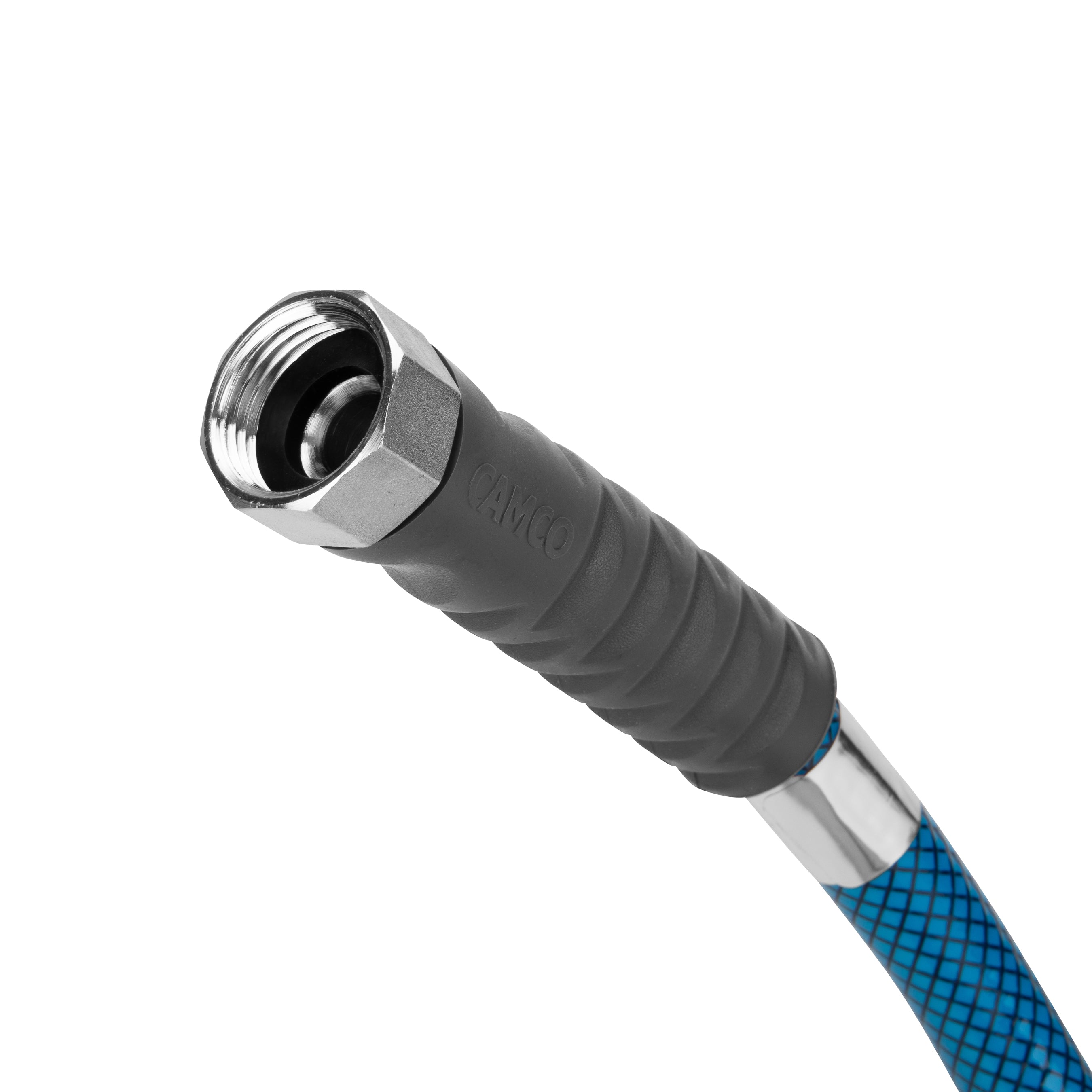 Camco TastePURE 25 Foot No Kink Heavy Duty PVC Premium Drinking Water Hose, Blue - VMInnovations