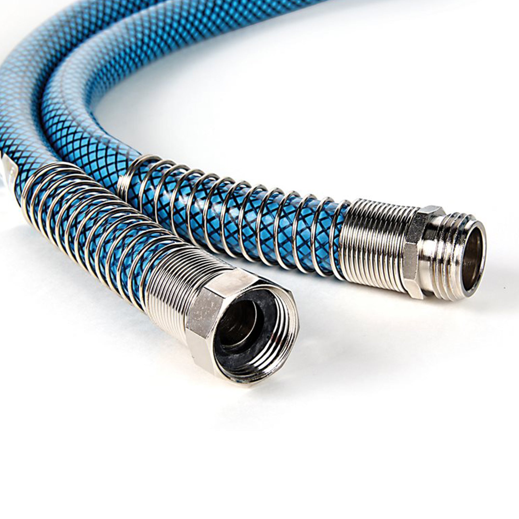 Camco TastePURE 25 Ft No Kink Heavy Duty PVC Drinking Water Hose, Blue(Open Box) - VMInnovations