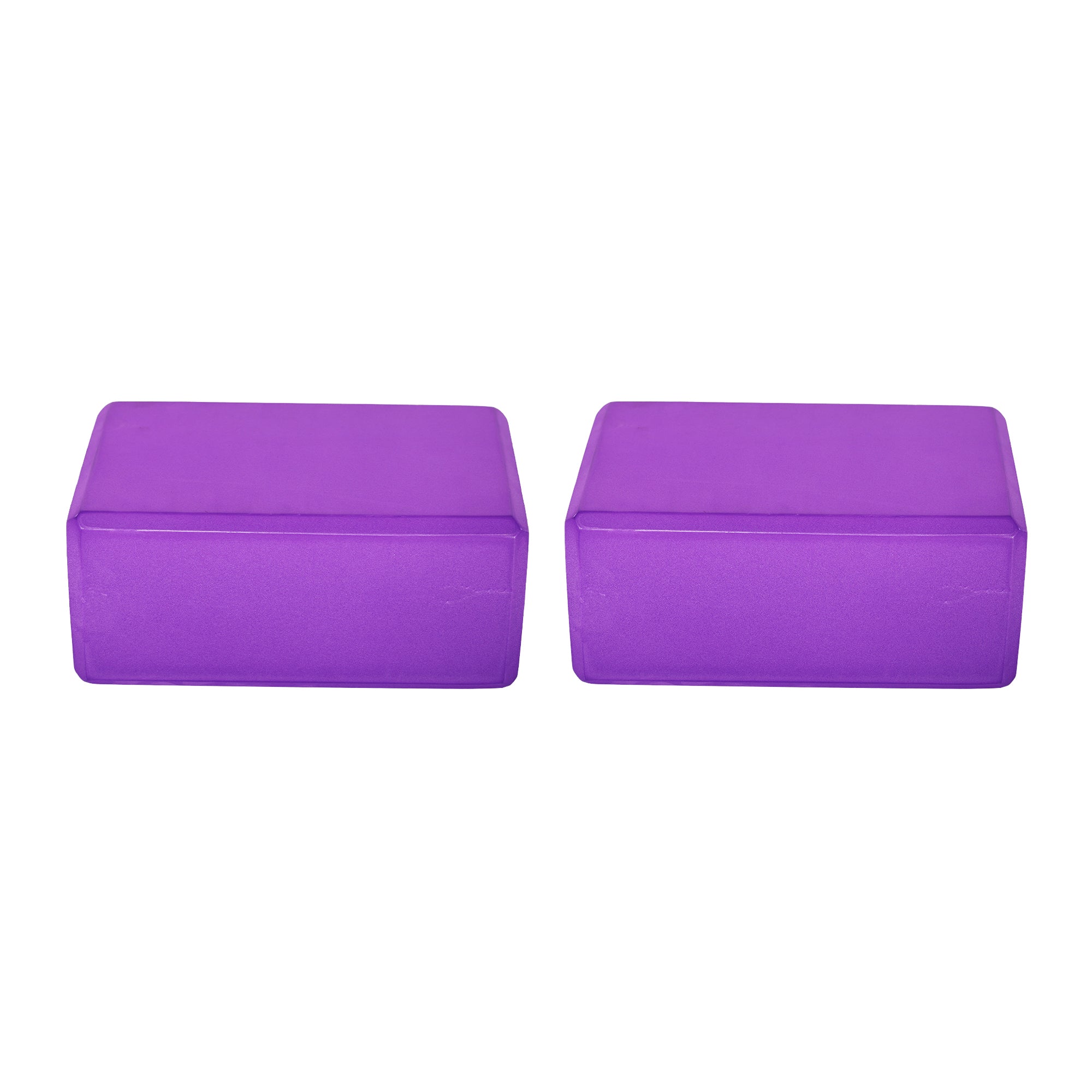 BalanceFrom Fitness 7Pc Yoga Set w/Mat, Strap, & Knee Pad, Purple (Open Box) - VMInnovations