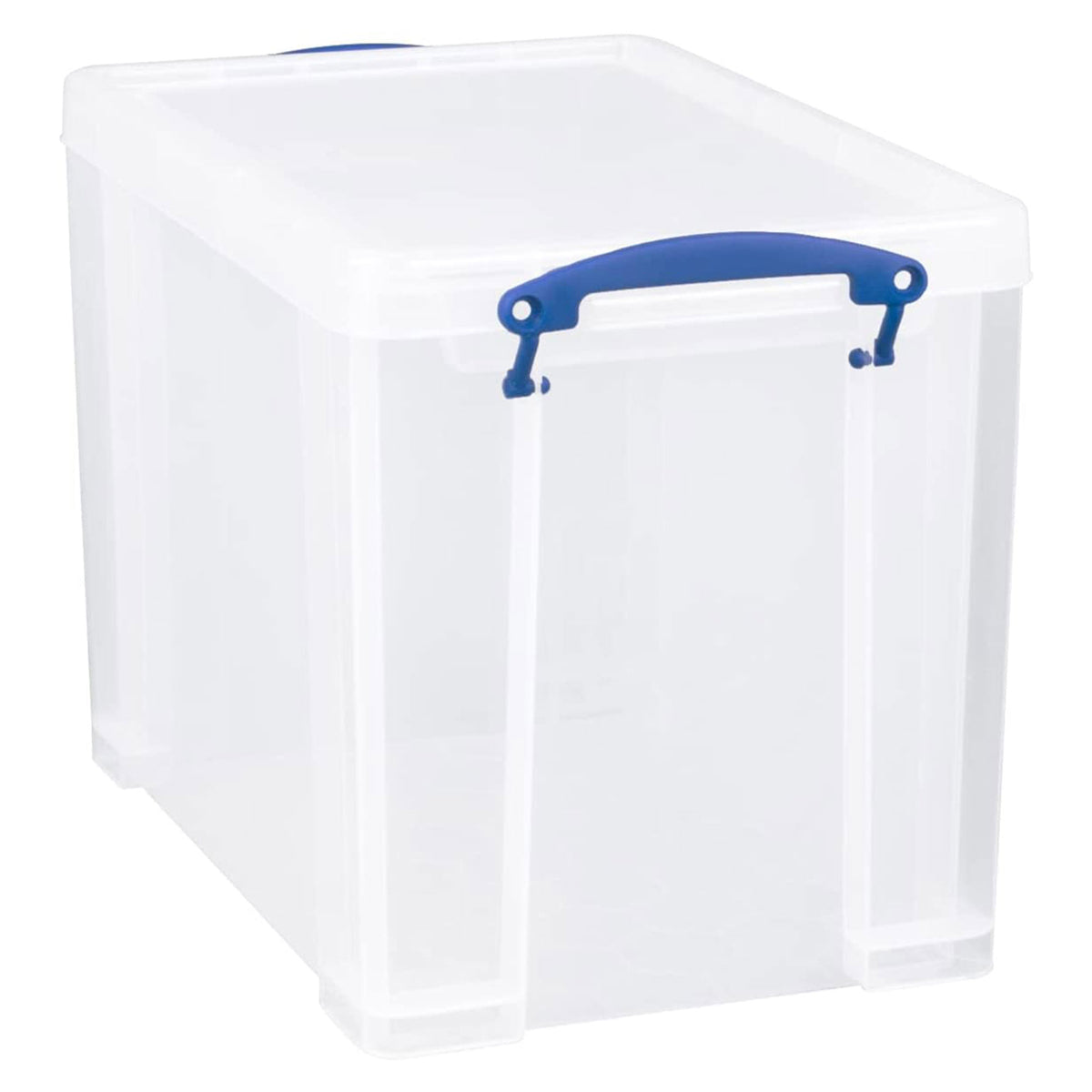 Really Useful Box 19L Plastic Container w/Snap Lid & Clip Lock Handles(Used) - VMInnovations