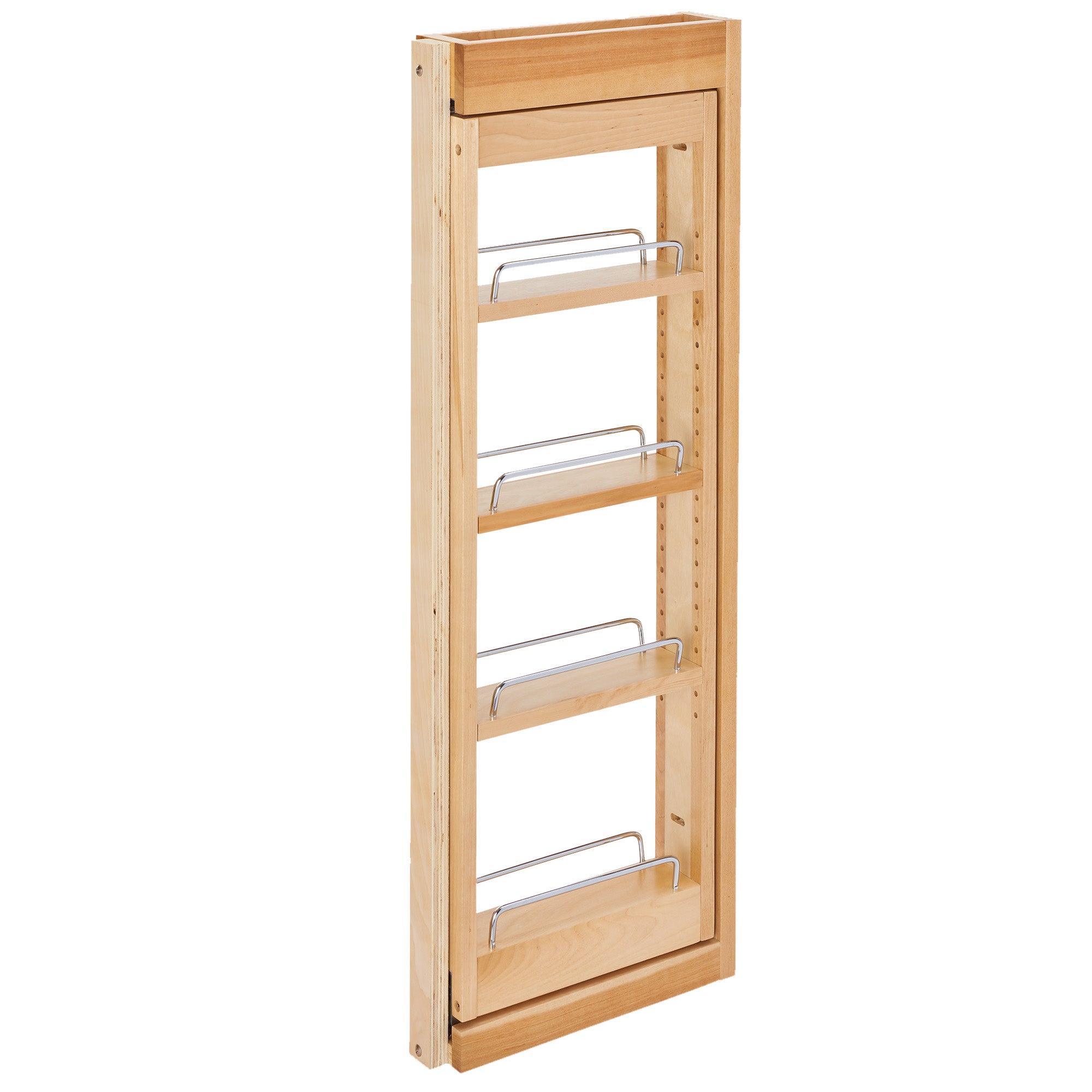 Rev-A-Shelf 3" Pullout Wall Filler w/ Soft-close, 33" Height, 432-WFBBSC33-3C - VMInnovations
