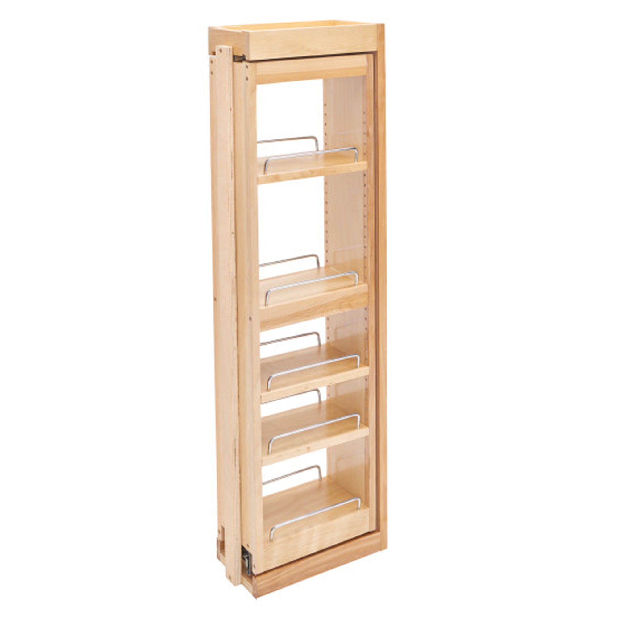 Rev-A-Shelf 6" Pullout Wall Filler w/ Soft-close, 39" Height, 432-WFBBSC39-6C - VMInnovations