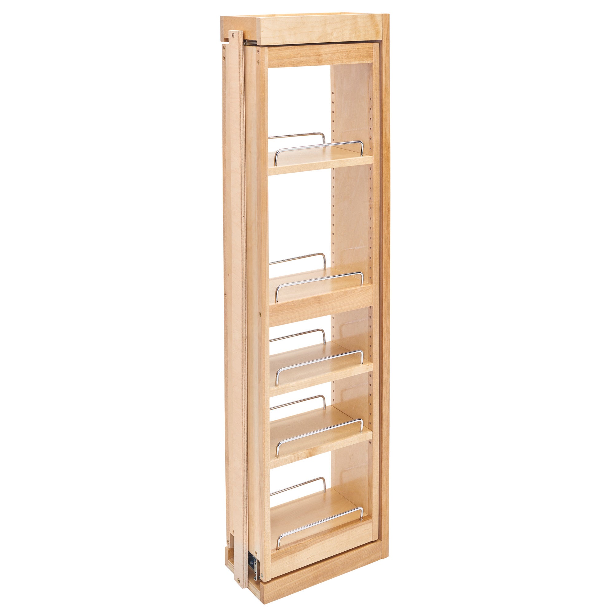 Rev-A-Shelf 6" Pullout Wall Filler w/ Soft-close, 42" Height, 432-WFBBSC42-6C - VMInnovations