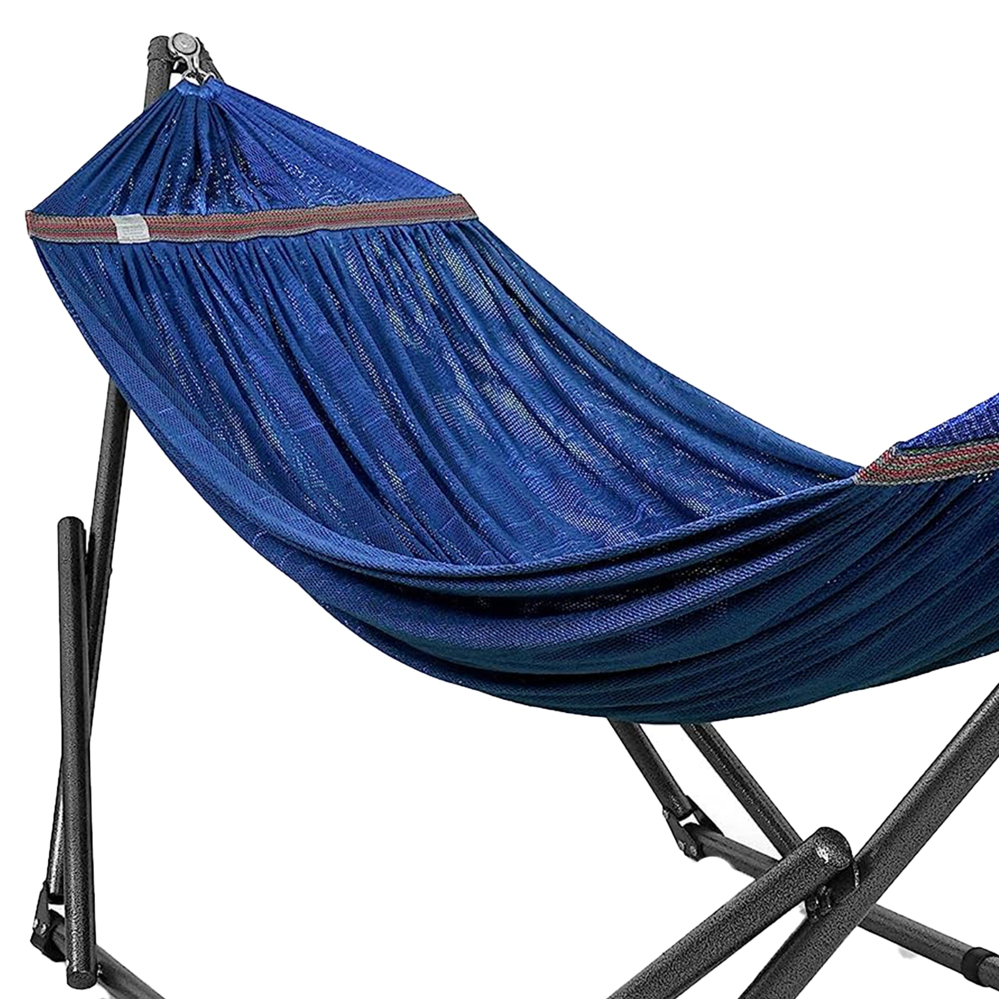 Tranquillo Universal 106.5" Double Hammock with Adjustable Stand & Bag (Used) - VMInnovations