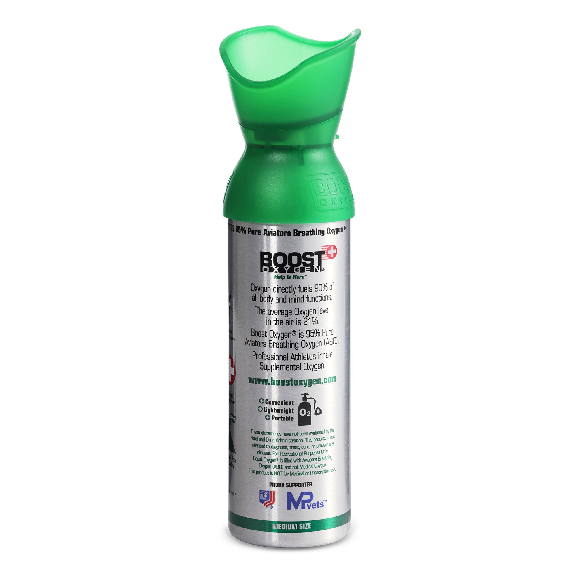 Boost Oxygen Set of 8 5 Liter with 10 Liter Canned Supplemental Oxygen Bottle