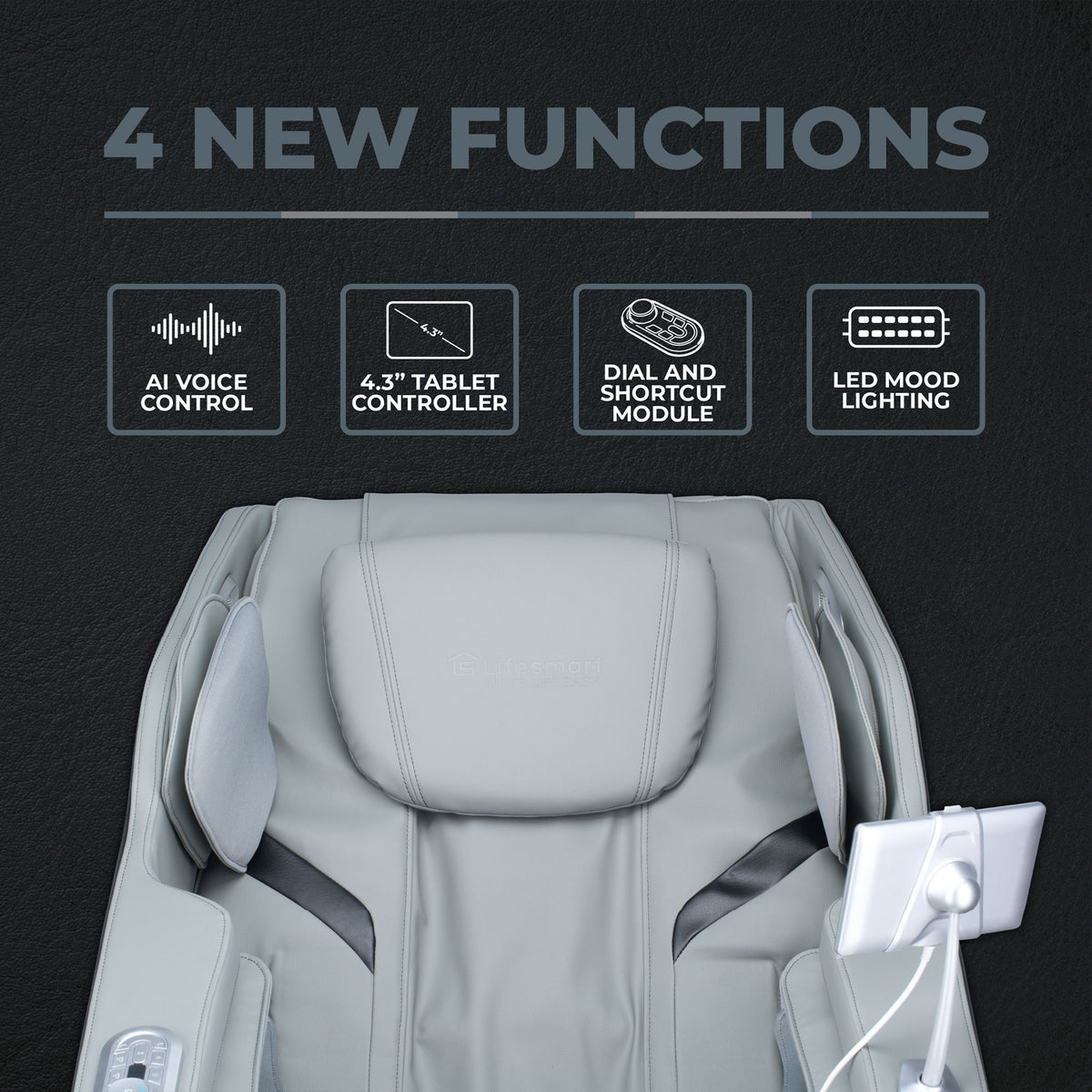 Lifesmart 2D Deluxe Full Body Massage Chair Multilevel Zero-Gravity Lounger - VMInnovations