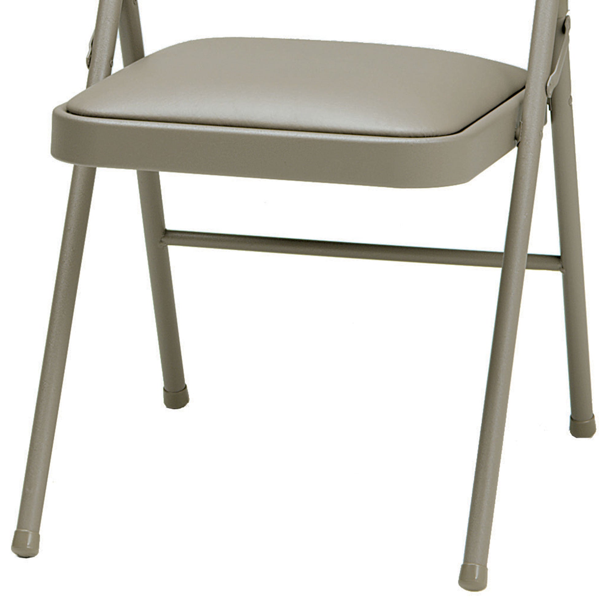 MECO Sudden Comfort Deluxe Chicory Lace Padded Folding Chair, (4pc) (Open Box) - VMInnovations