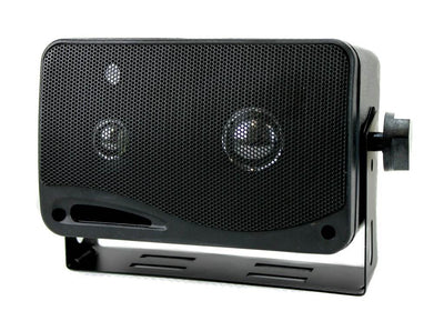 4) New PYRAMID 2022SX 3.25" 200w 3-Way Car Audio Mini Box Speakers System Inside