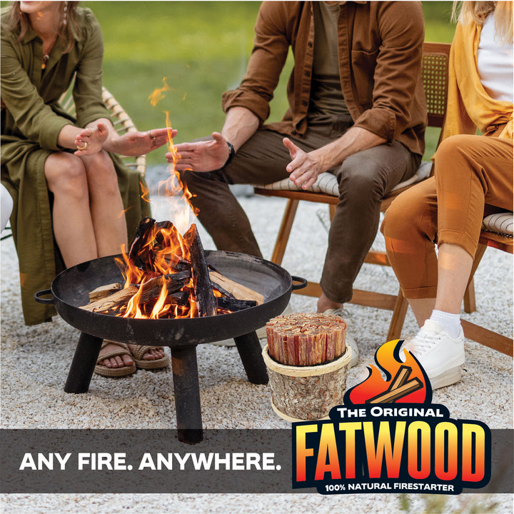 Better Wood Products All Natural Pine Wood Fatwood Firestarter, 5 Pound Box - VMInnovations