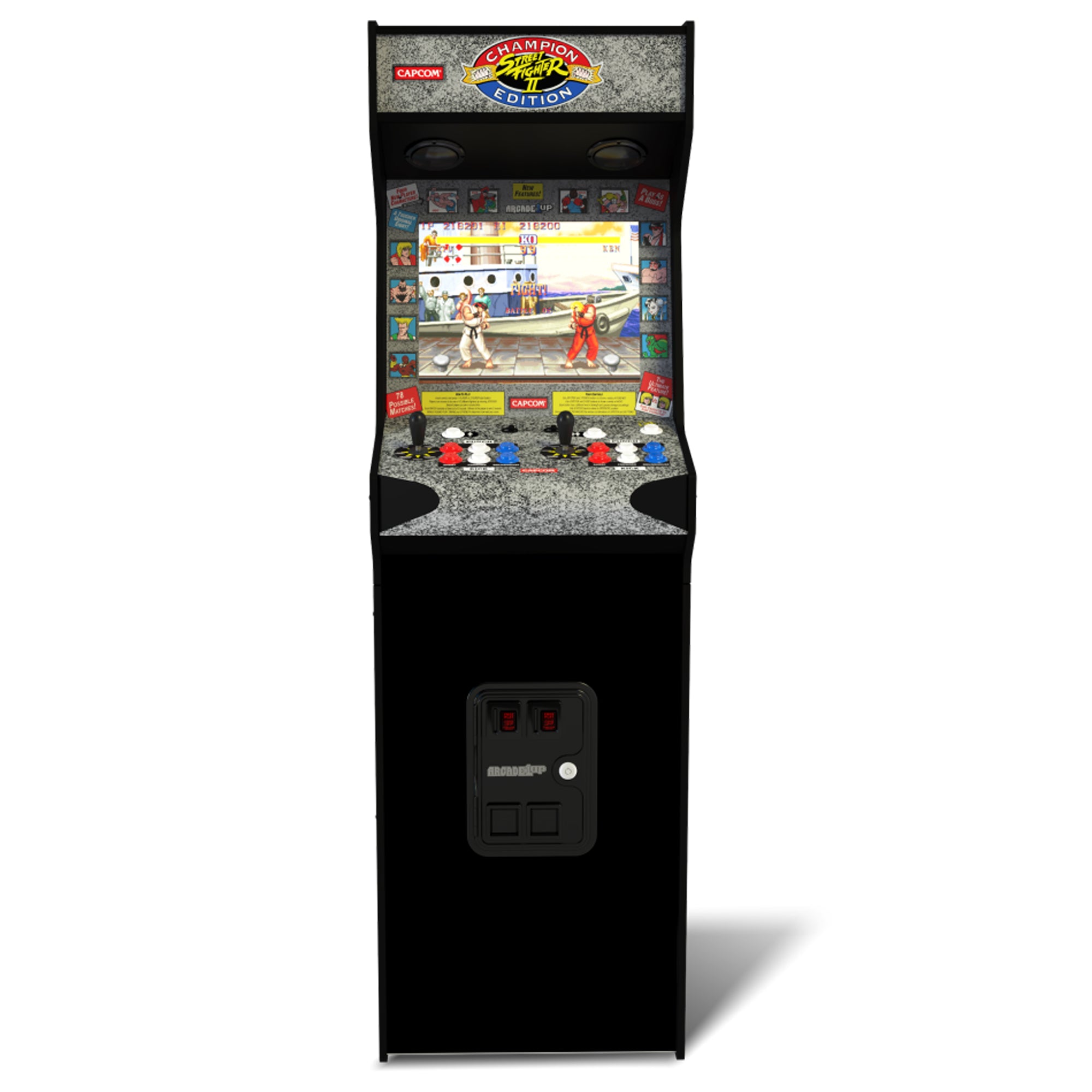 Arcade1Up Street Fighter II Deluxe 5ft Stand-Up Cabinet Arcade Machine (Used) - VMInnovations