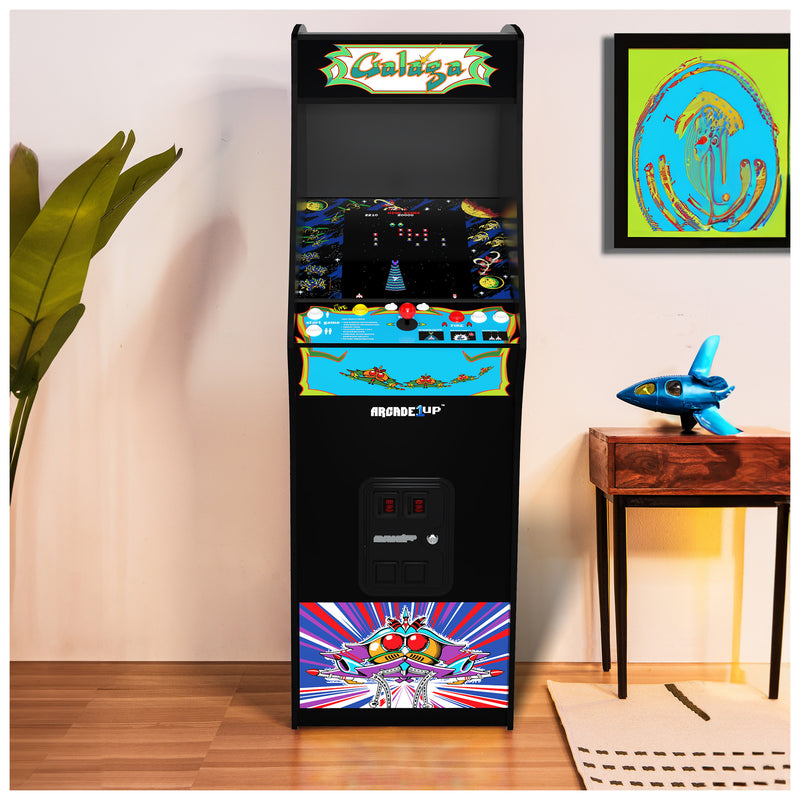 Arcade1Up GALAGA 14 Games in 1, 5 Foot Stand-Up Cabinet Arcade Machine (Used)