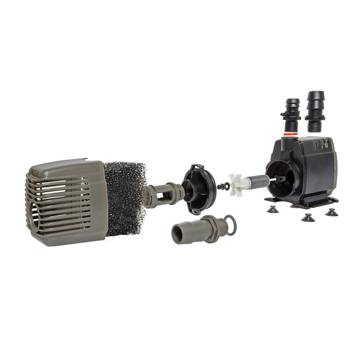 Active Aqua 550 GPH Submersible Water Pump and 25 Foot Vinyl Irrigation Tubing - VMInnovations