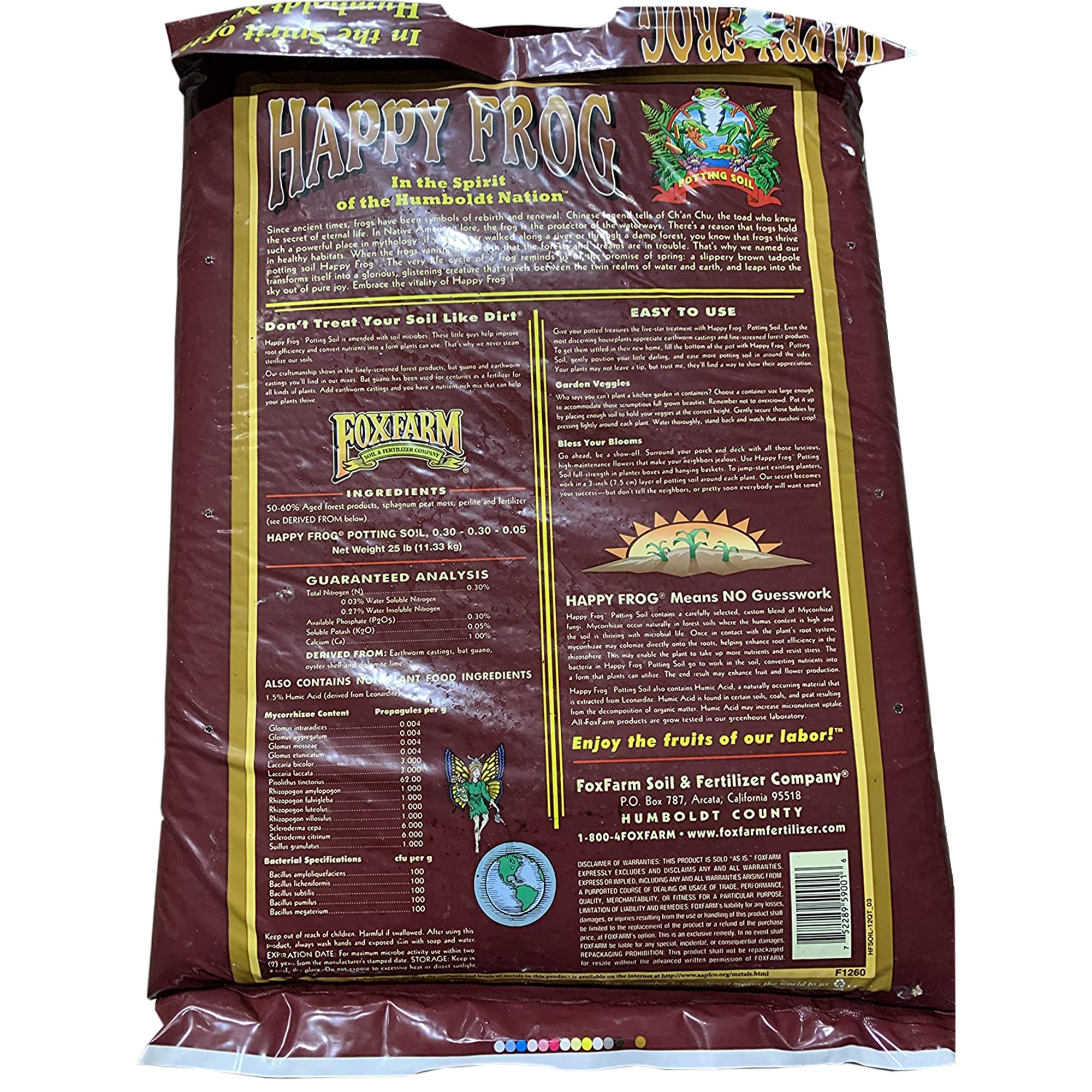 FoxFarm Happy Frog Rapid Growth Soil, 12 Qt & Ocean Forest Potting Soil, 38.6 Qt - VMInnovations