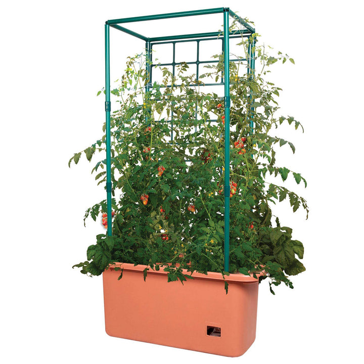 Hydrofarm 10 Gal Gardener w/4' Trellis Tower & FoxFarm Happy Frog Soil, 12 Qt - VMInnovations