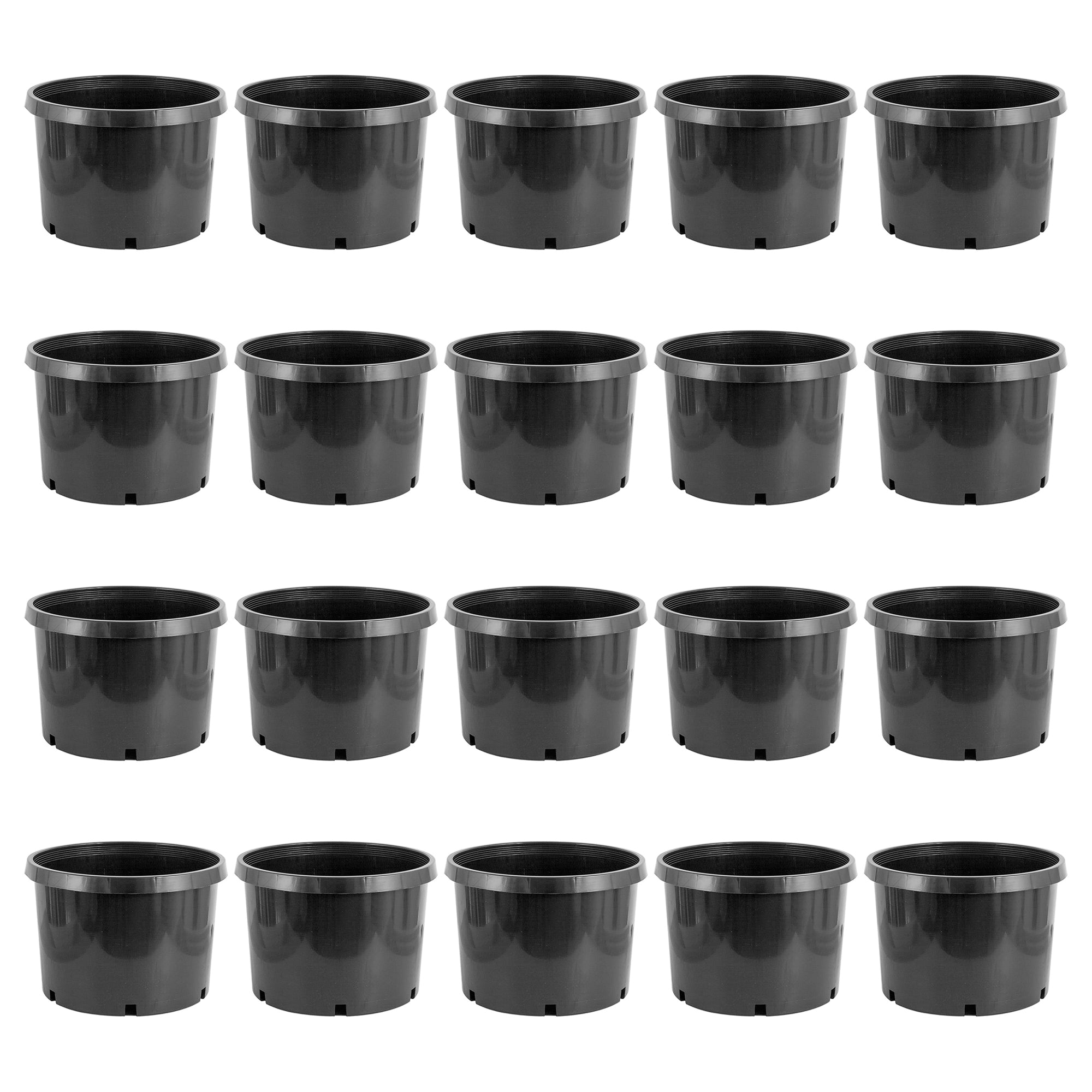 10 gallon plant pot dimensions Plastic Nursery Pot Pro Cal