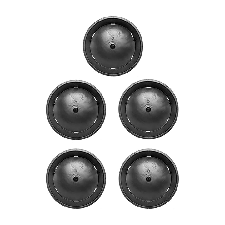 Pro Cal 7 Gallon Round Wide Rim Durable Plastic Plant Nursery Pot, (15 Pack) - VMInnovations