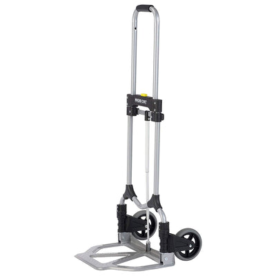 Magna Cart Personal 160lb Capacity MCI Folding Alloy Steel Hand Truck (2 Pack)