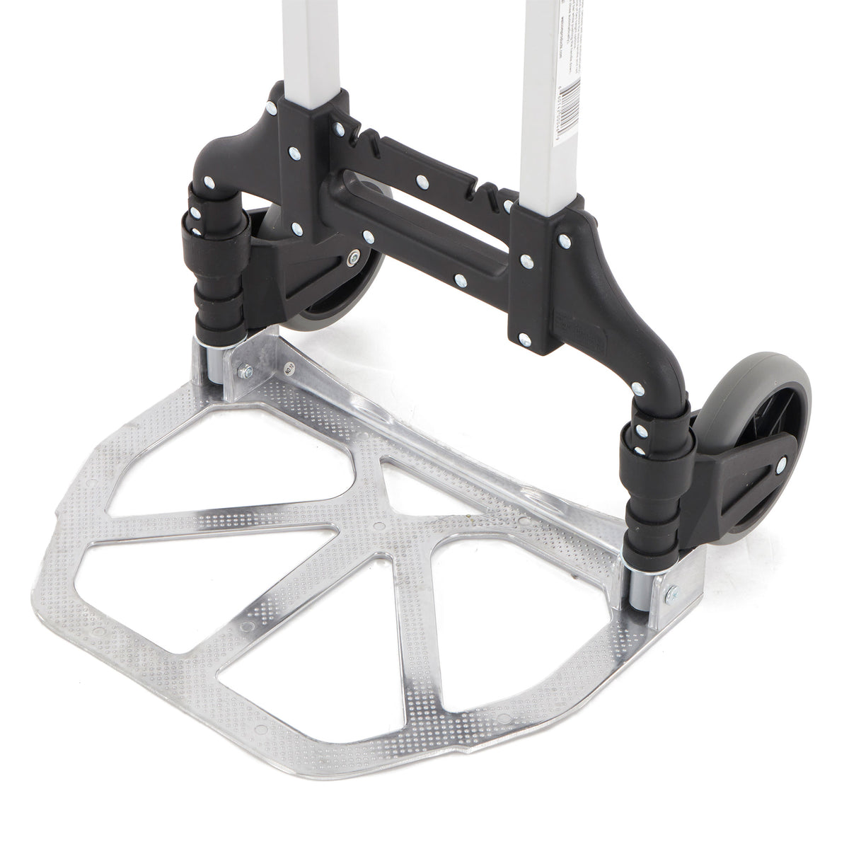 Magna Cart Personal MCI Folding Hand Truck with Rubber Wheels, Black (5 Pack)