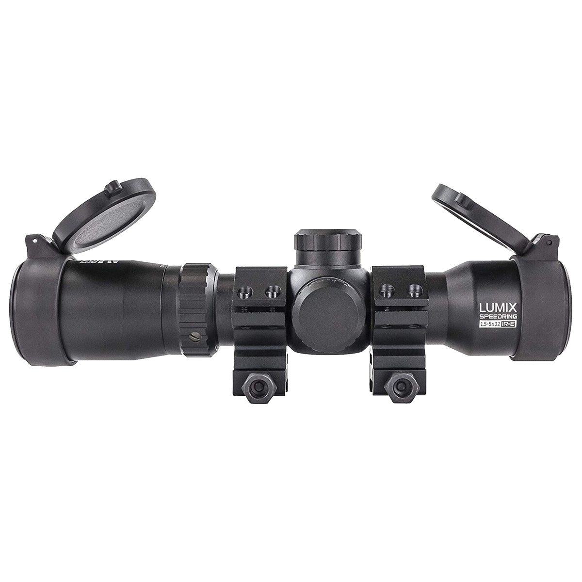 Killer Instinct Lumix Speedring 1.5 to 5 x 32 IR-E HD Hunting Scope (2 Pack)