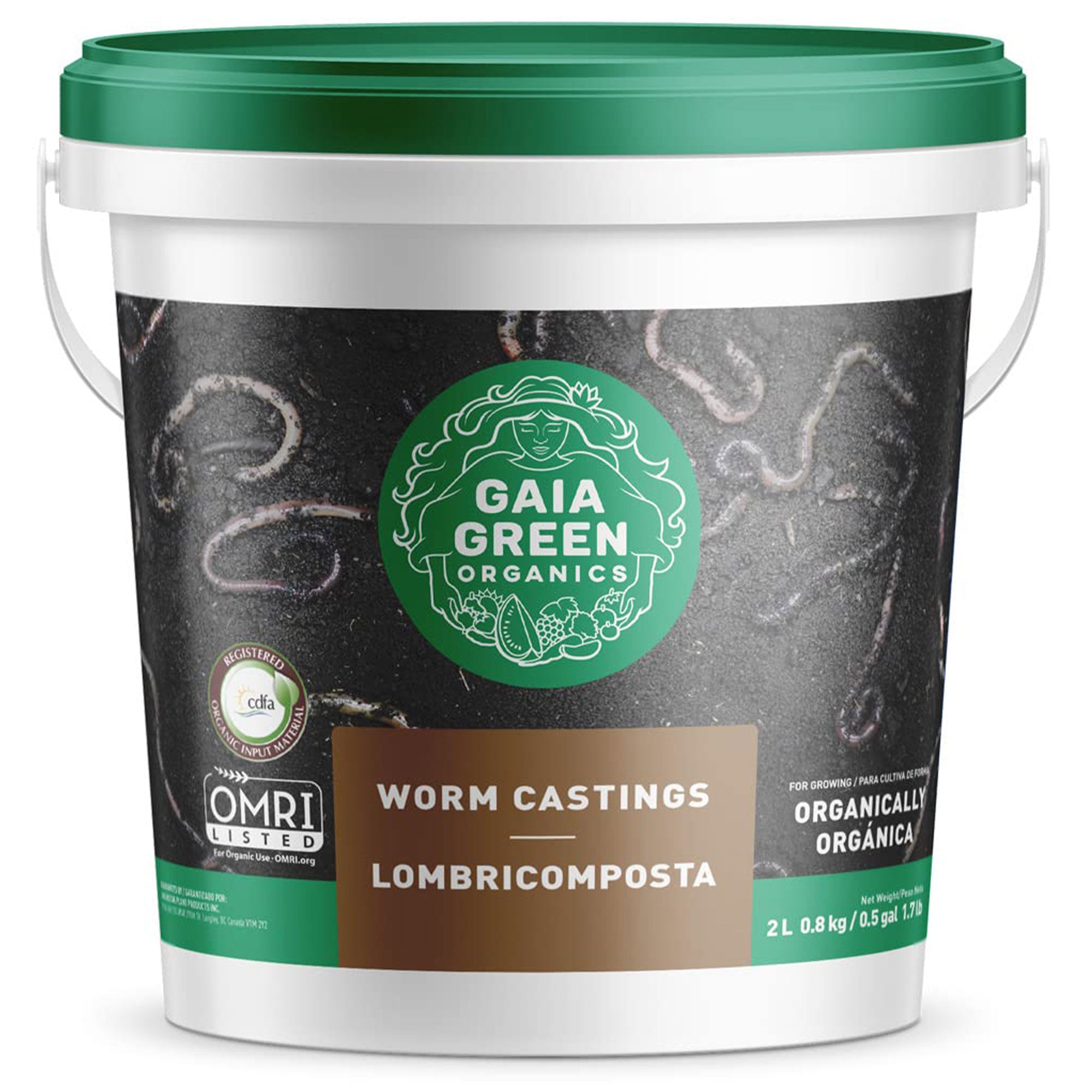 GAIA GREEN All Purpose Worm Castings Powder for Improved Soil Quality (Open Box)