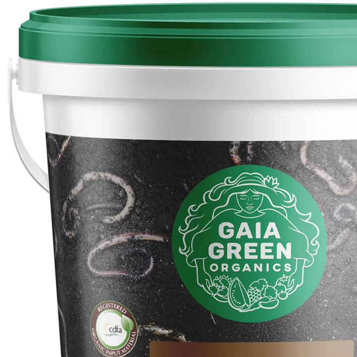 GAIA GREEN 2 Liters All Purpose Worm Castings Powder for Improved Soil Quality - VMInnovations