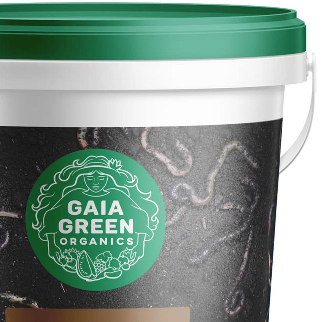 GAIA GREEN 2 Liters All Purpose Worm Castings Powder for Improved Soil Quality - VMInnovations