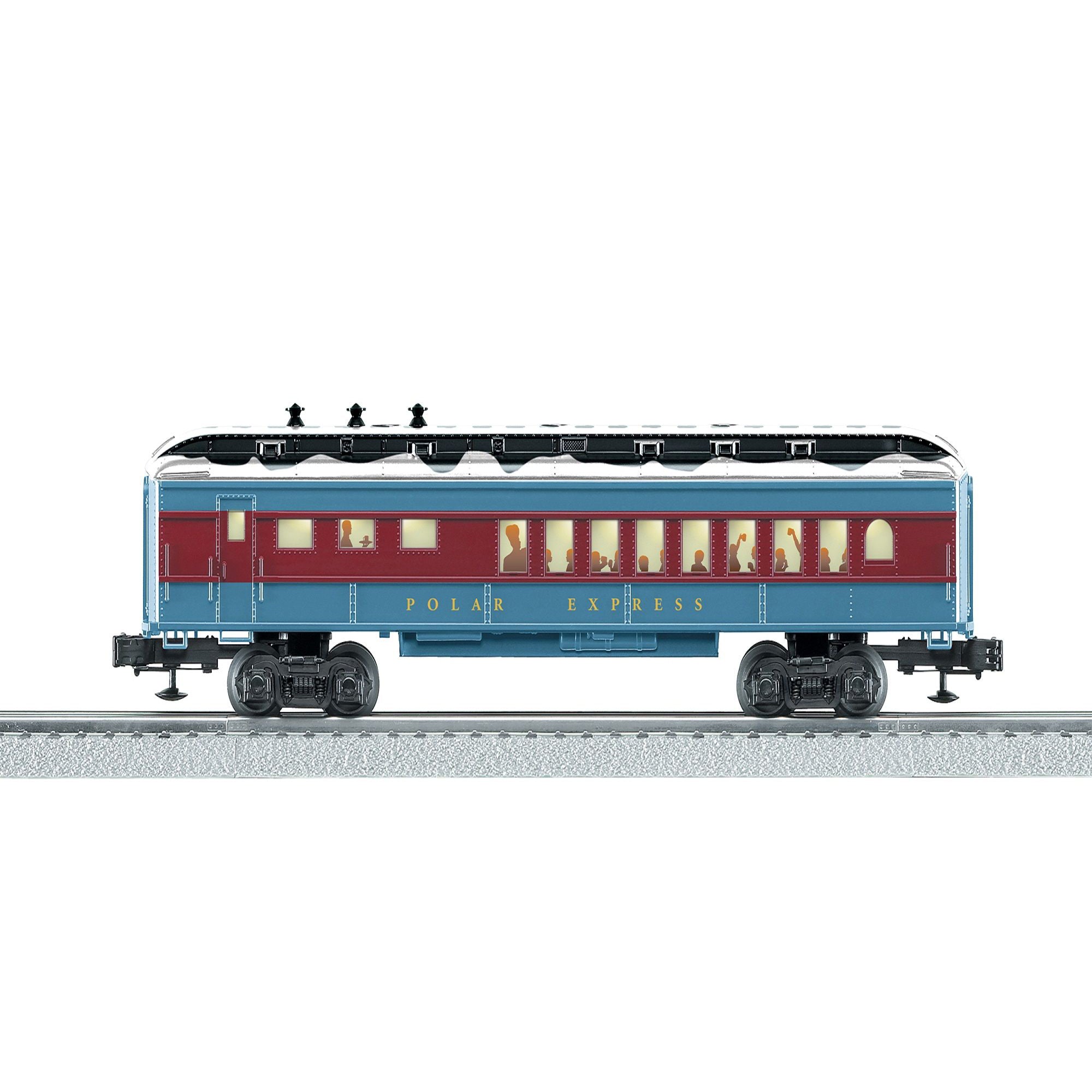 Lionel Trains The Polar Express Dinning Car Electric O Gauge Train Car (Used) - VMInnovations