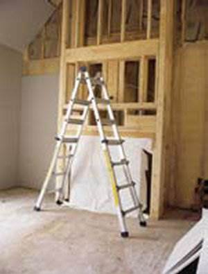 Cosco 17' World's Greatest Multi-Purpose Industrial Foot Ladder - Open Box