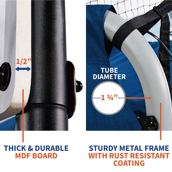 Lancaster Gaming Company Rally and Roar Premium Home Dual Shot Basketball Game - VMInnovations