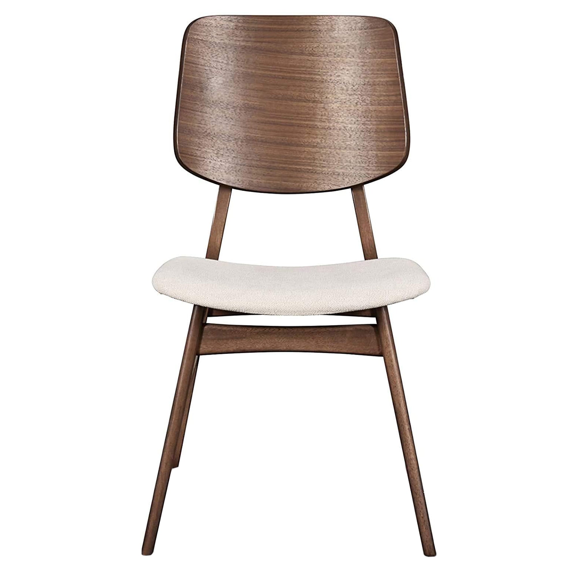 New Classic Furniture Oscar Wooden Oval Back Dining Chairs, Walnut (2pc) (Used) - VMInnovations