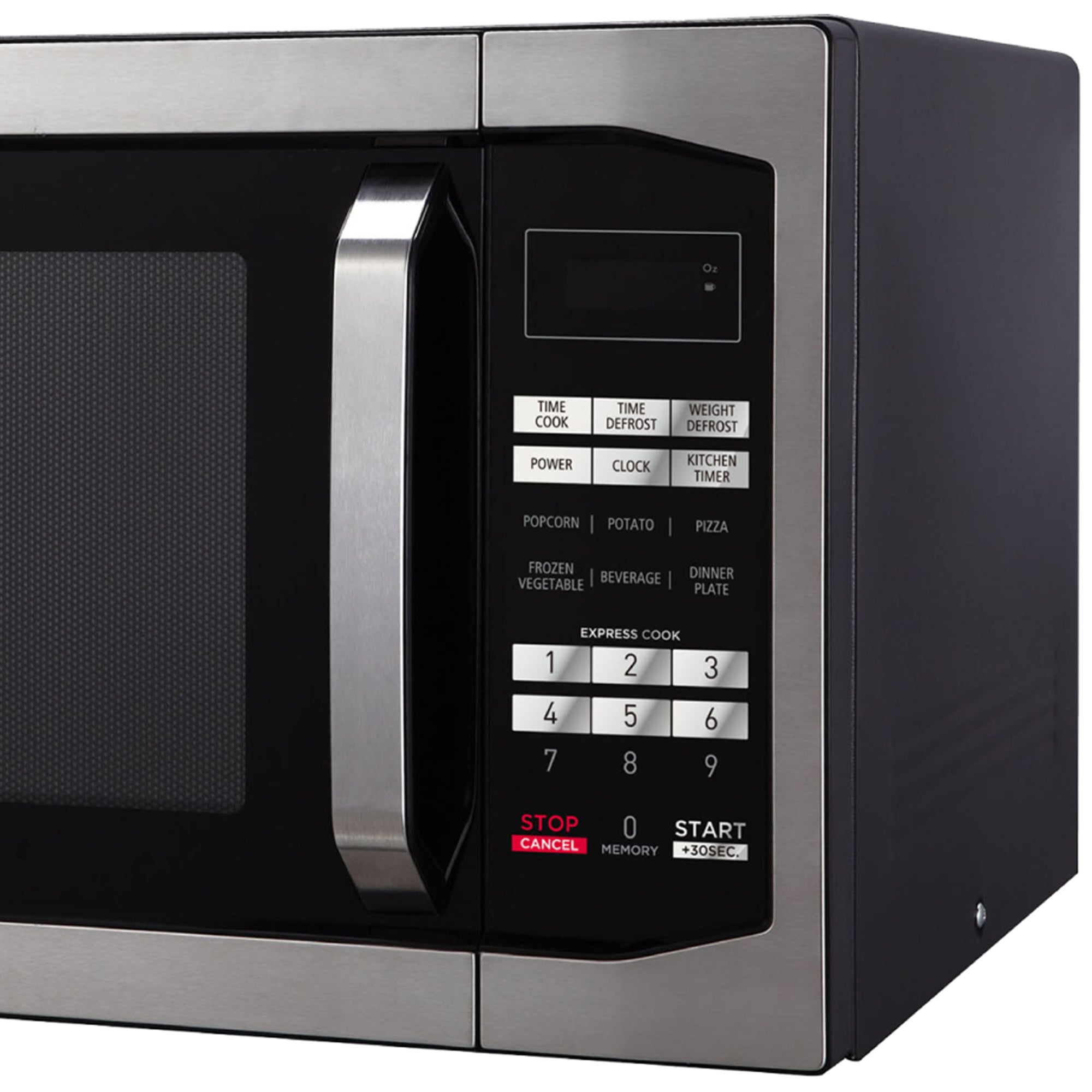 Magic Chef 1100 Watt 1.6 Cubic Feet Digital Microwave, Stainless Steel (Used) - VMInnovations
