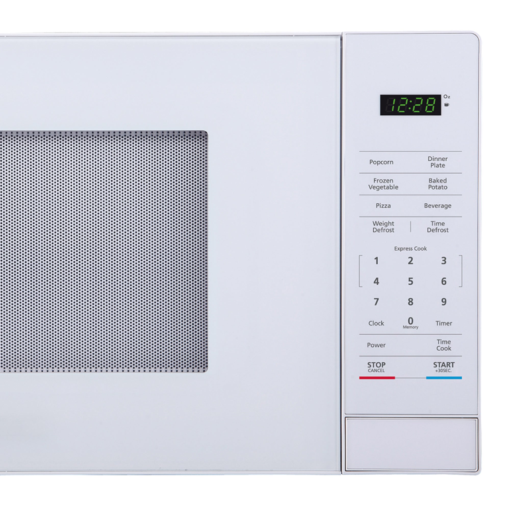 Magic Chef 1000 W 1.1 Cubic Feet Digital Touch Countertop Microwave, White(Used) - VMInnovations
