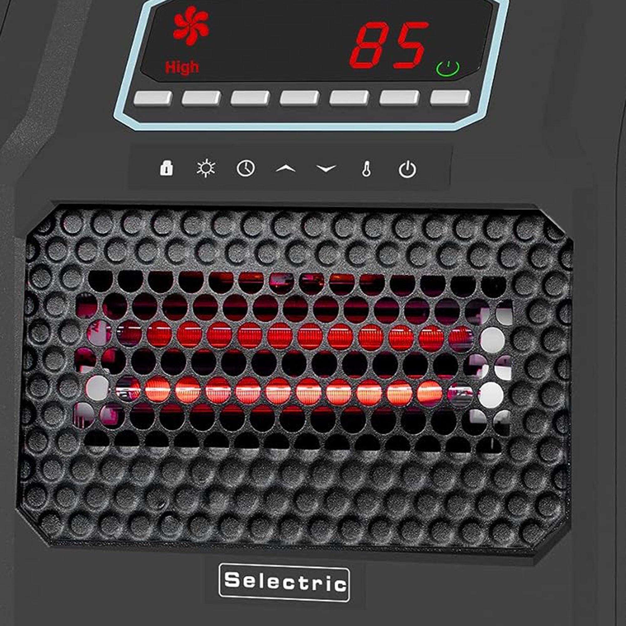 VOLTORB Corded Electric Radiant Space Heater w/3 Heat Settings, Black (Used) - VMInnovations