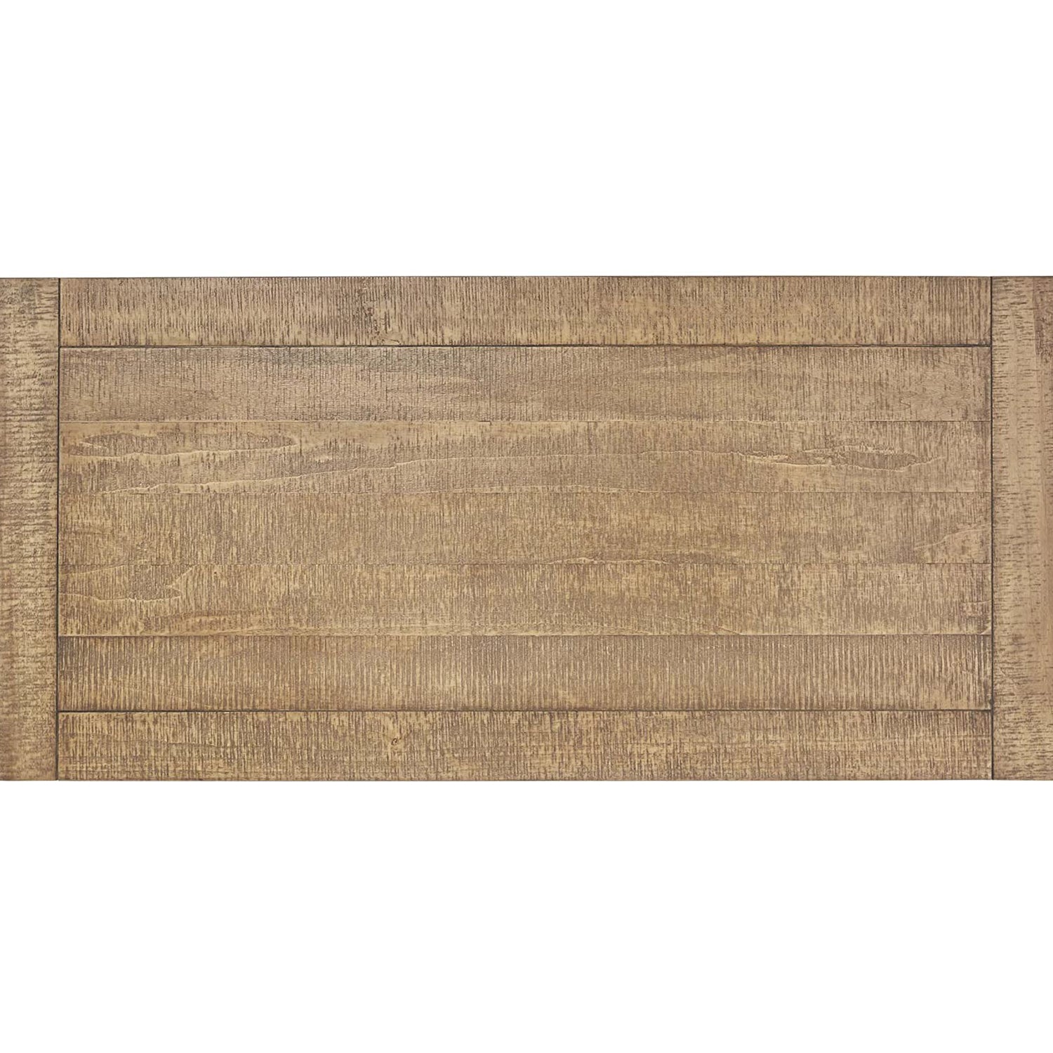 Homelegance Modern Industrial Solid Wood Metal Home Office Desk, Rustic Brown