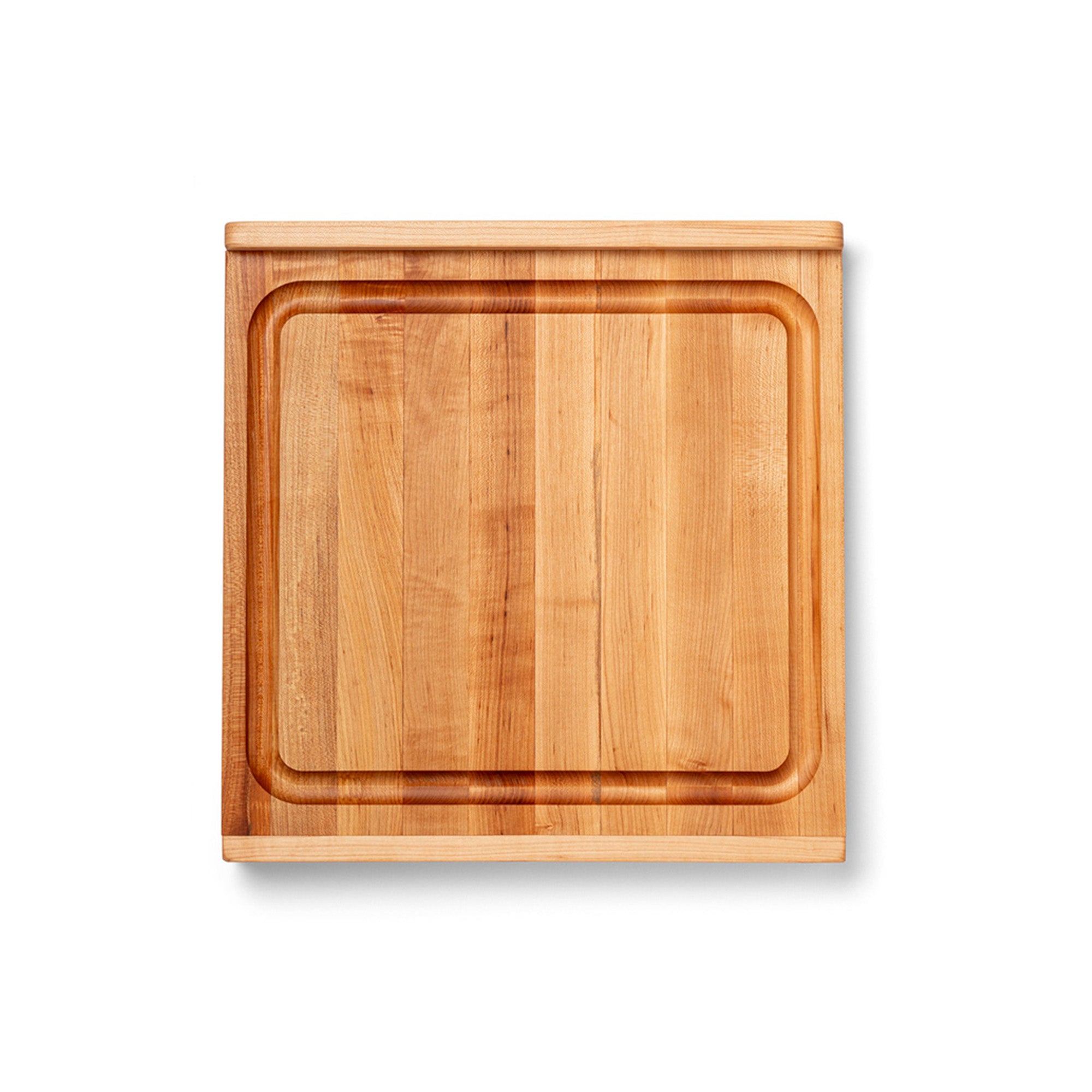 John Boos Maple Wood Grain Reversible Cutting Board, 17.75x17.55x1.25"(Open Box) - VMInnovations