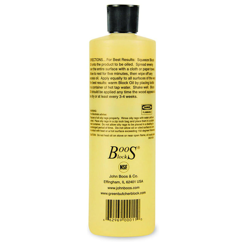 John Boos Mystery Oil and Moisture Cream for Butcher Blocks and Cutting Boards