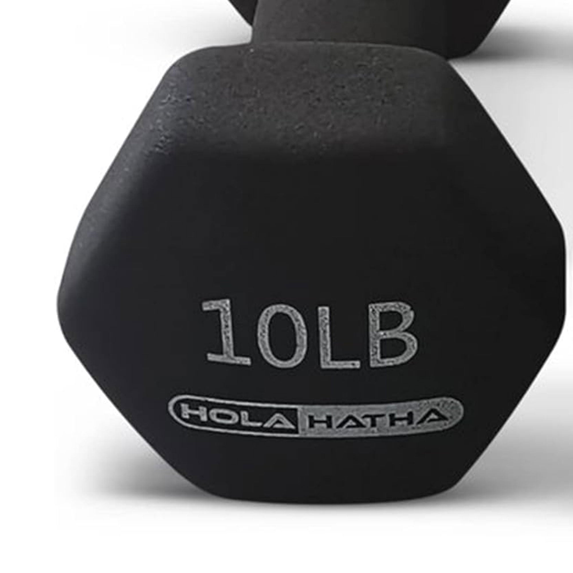 HolaHatha 3, 5, 8, 10 & 12Lb Neoprene Dumbbell Set w/Storage Rack (Open Box) - VMInnovations