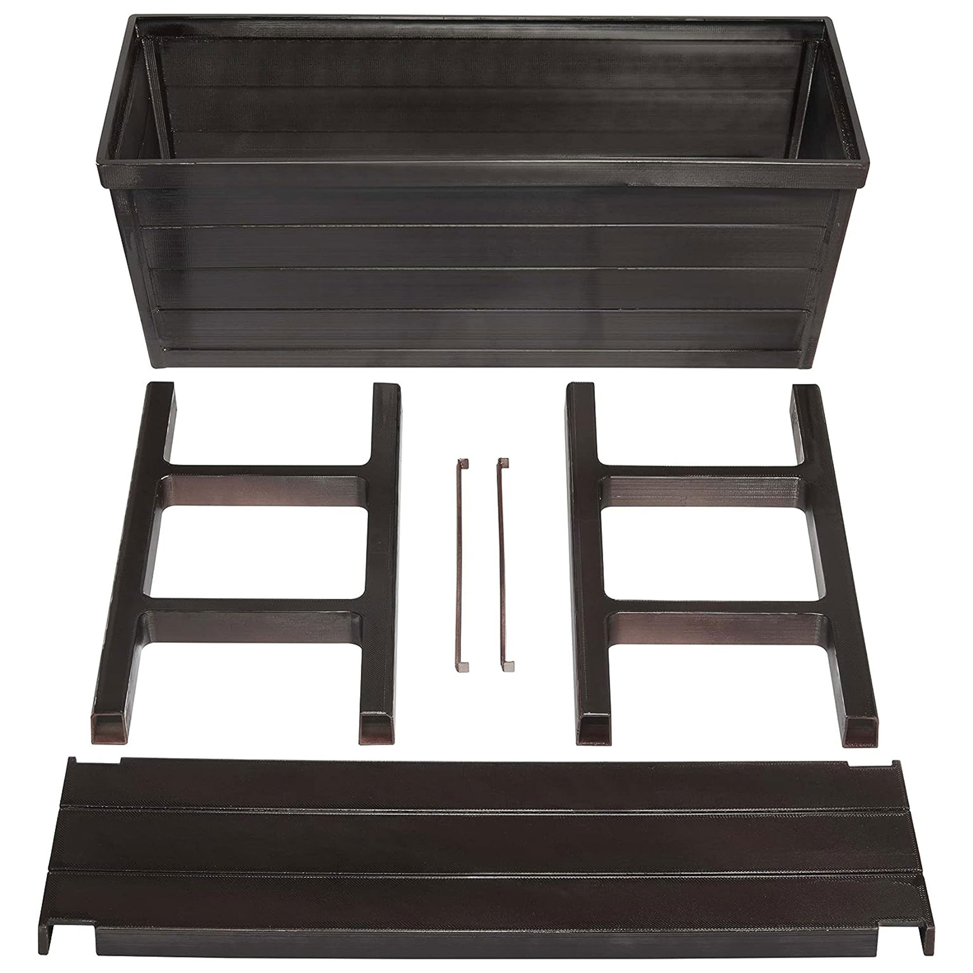 Polymer Products 14.5" L x 32.25" W x 31.12" H Raised Garden Bed,Brown(Open Box) - VMInnovations