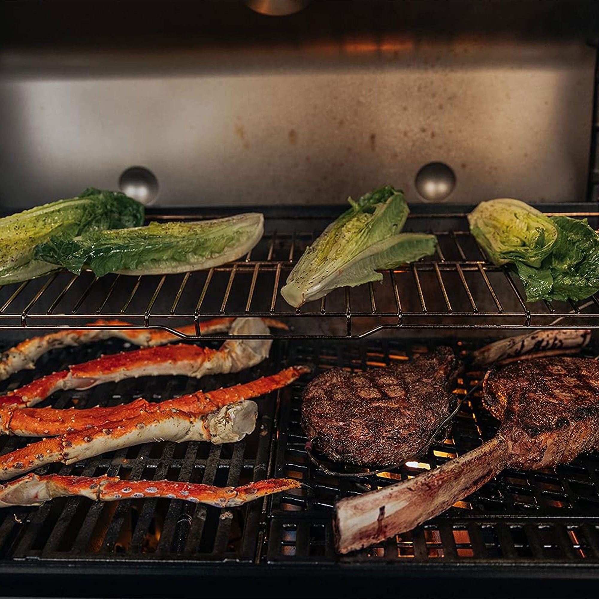 Weber Genesis Stainless Steel 3 Burner Liquid Propane Gas Grill,Silver(Open Box)