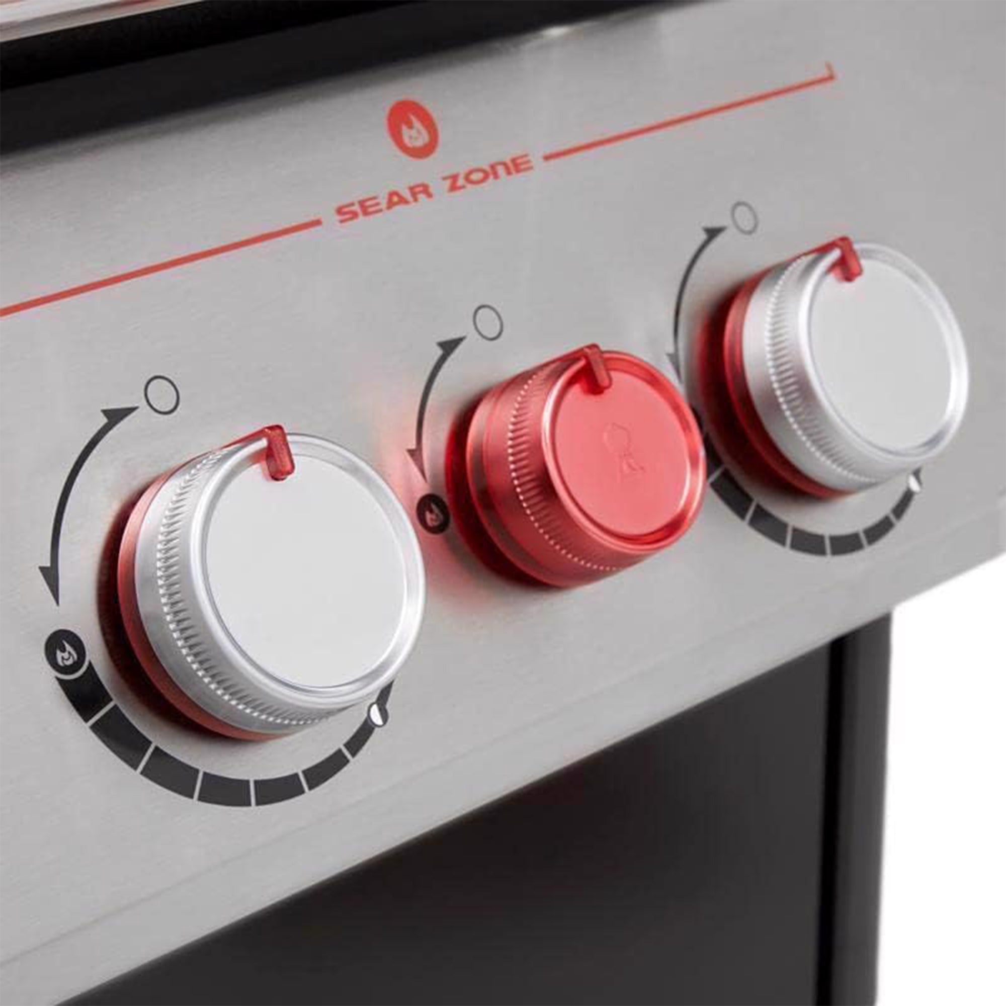 Weber Genesis SI E-330 Stainless Steel 3 Burner Liquid Propane Gas Grill, Black - VMInnovations