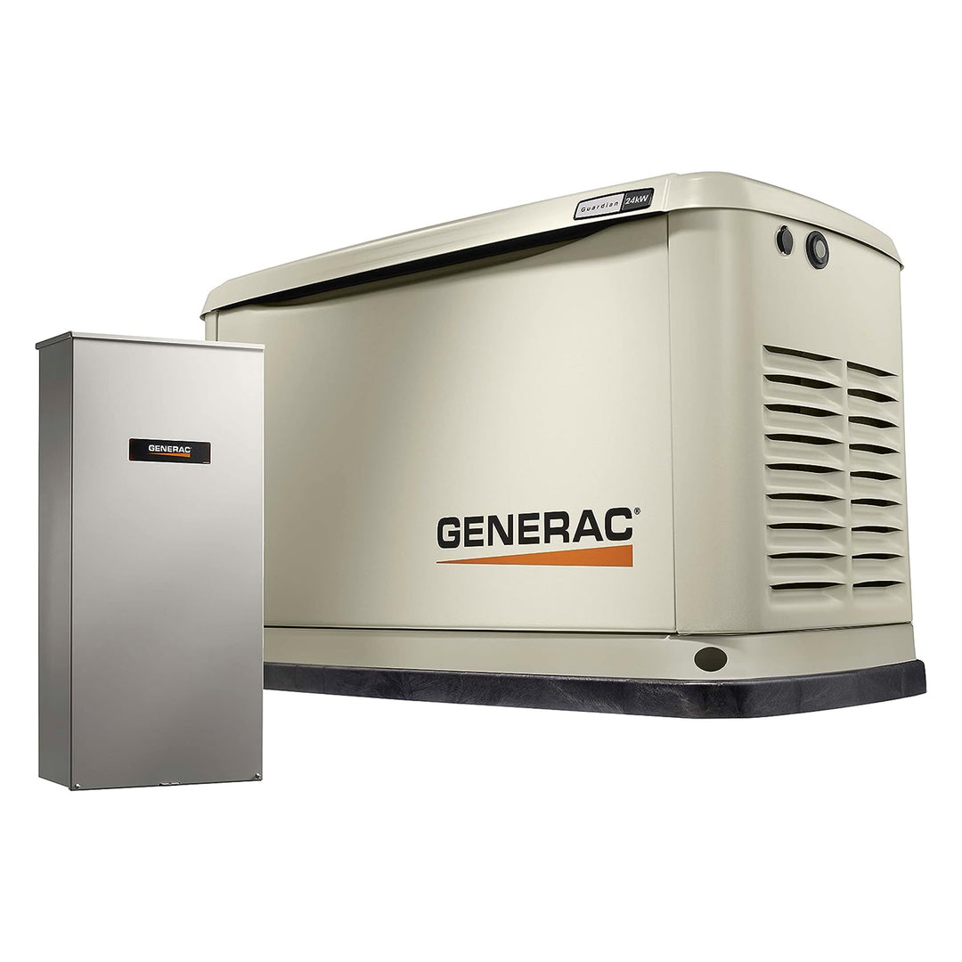 Generac Guardian 24KW Home Standby Generator with 200 Ampere Transfer Switch - VMInnovations