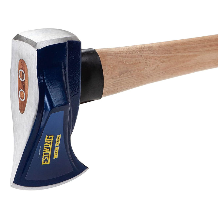 Estwing 8 Pound Wood Splitting Maul with 36" Hickory Wood Handle and Steel Blade - VMInnovations