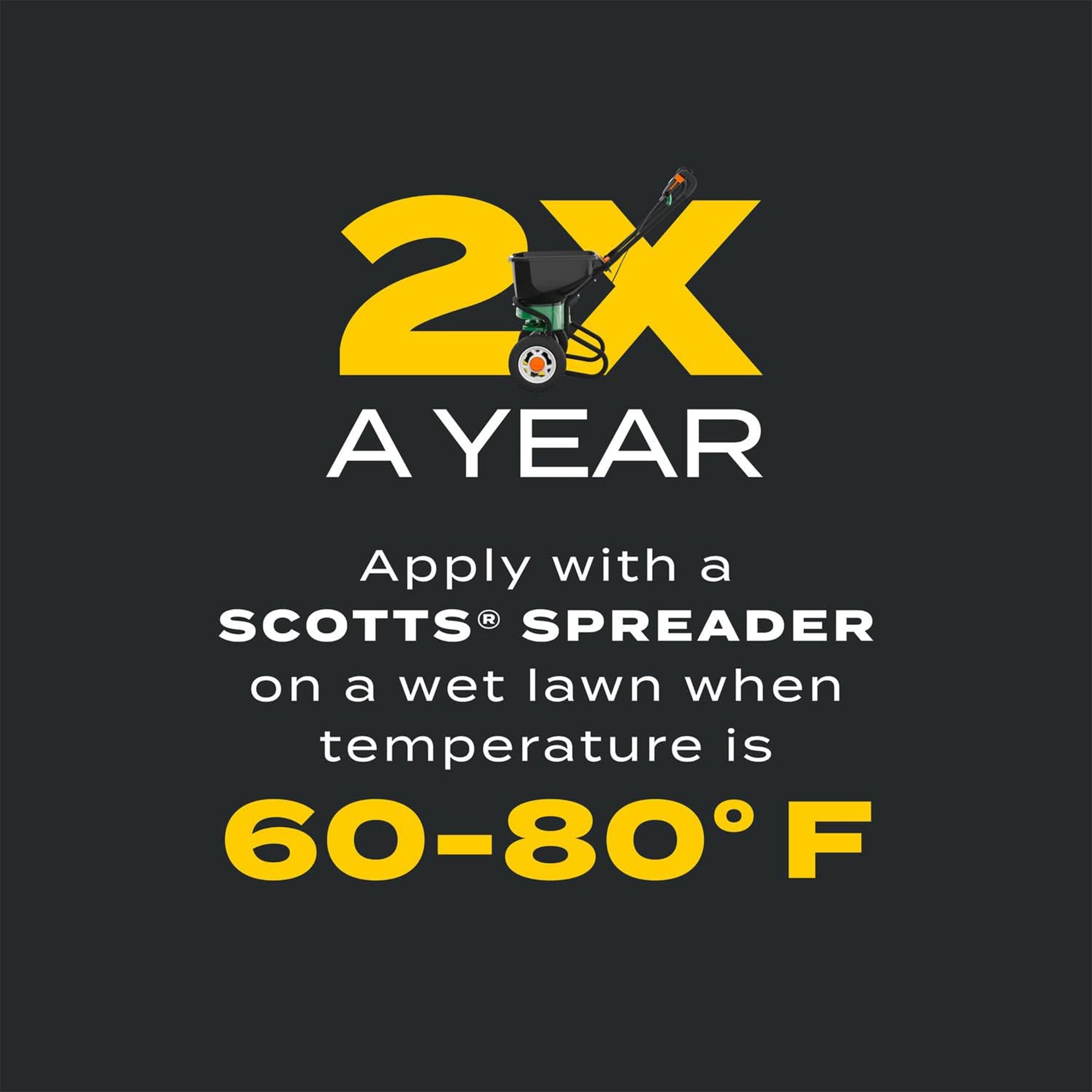 Scotts Turf Builder 3-in-1 Weed Destroyer and Lawn Fertilizer for 12,000 Sq Ft