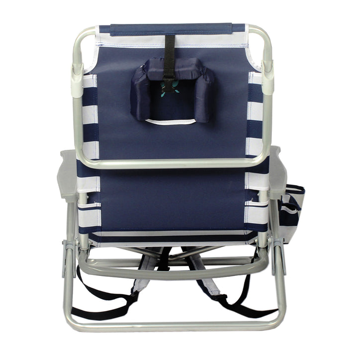 Ostrich On Your Back Sand Beach 6 Inch Off The Ground Lounge Chair (4 Pack)