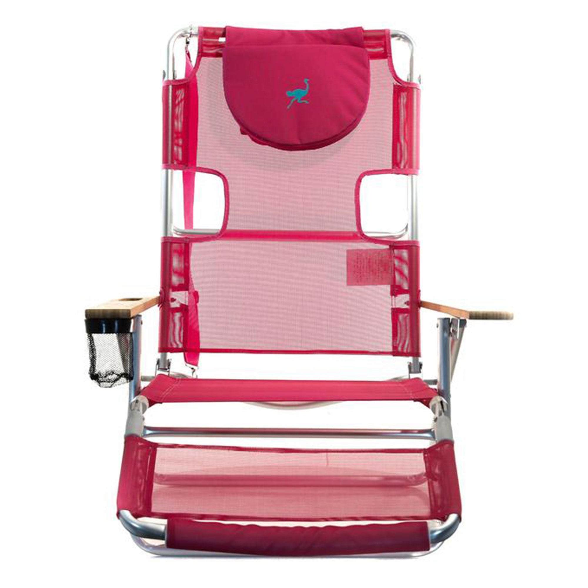 Ostrich Altitude 3in1 Reclining Chair & Ladies Comfort On-Your-Back Beach Chair - VMInnovations