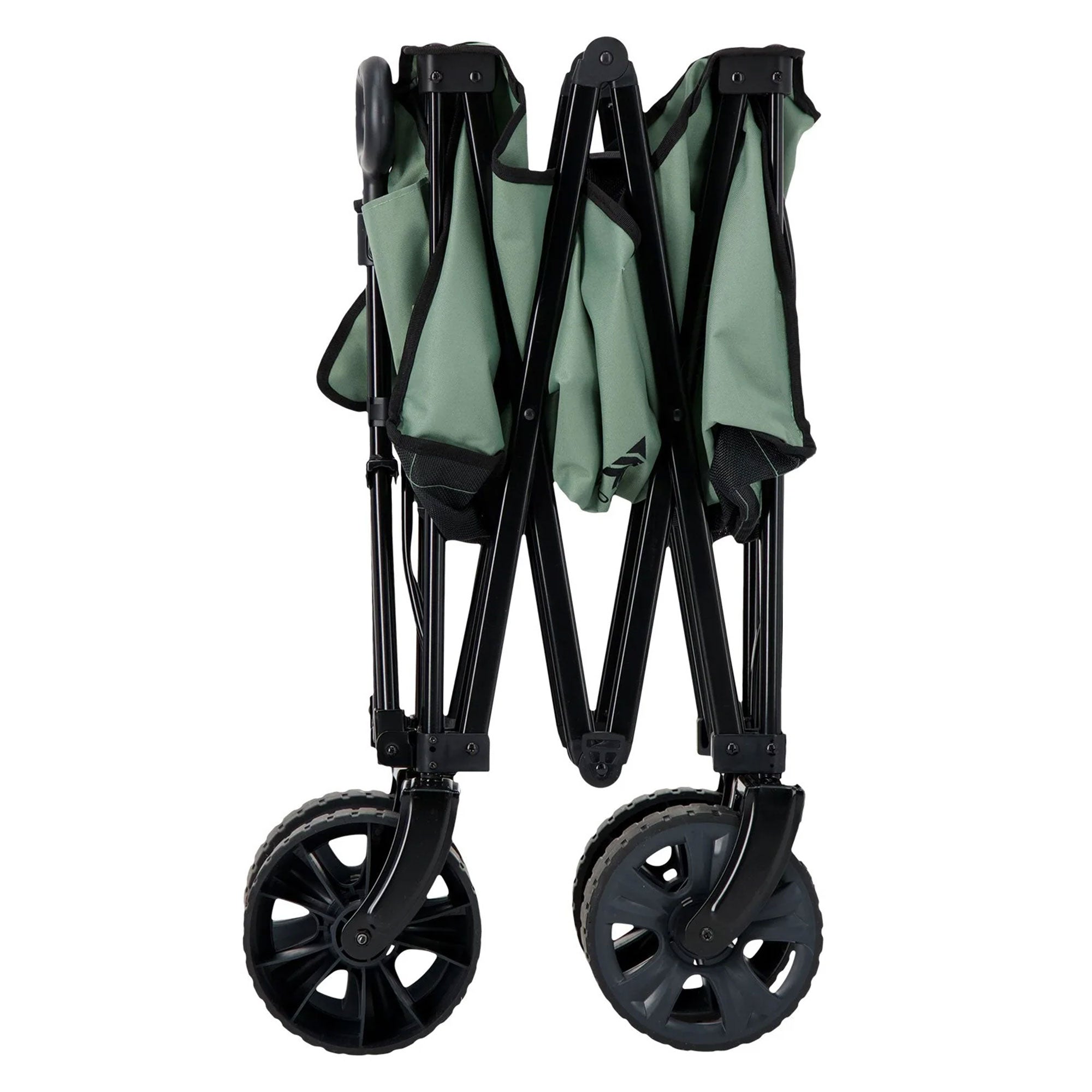 Woods Collapsible Garden Utility Wagon Cart, Up to 225 Lbs, Sea Spray (Used) - VMInnovations